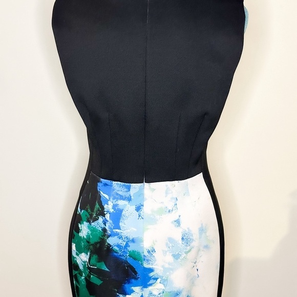 Stunning Tarhari Dress Size 6 – Vibrant Blue & Green Elegance for Any Occasion! - Picture 7 of 12